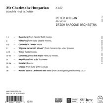 Irish Baroque Orchestra - Mr. Charles the Hungarian, CD