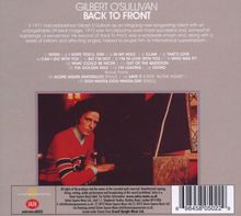 Gilbert O'Sullivan: Back To Front, CD