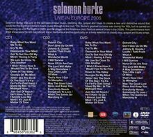 Solomon Burke: Live In Europe 2006 (2CD + DVD), 2 CDs und 1 DVD