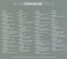 Classical Chill Out, 4 CDs