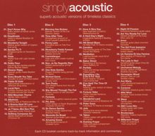 Simply Acoustic, 4 CDs