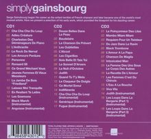 Serge Gainsbourg (1928-1991): Simply Gainsbourg, 3 CDs