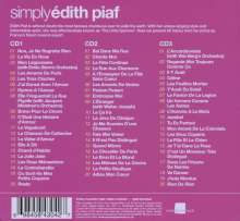 Edith Piaf (1915-1963): Simply Edith Piaf (Metallbox), 3 CDs