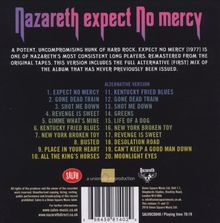 Nazareth: Expect No Mercy (Remastered &amp; Bonus), CD