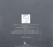 Derek Bailey (1930-2005): Pieces For Guitar, CD