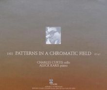 Morton Feldman (1926-1987): Patterns In A Chromatic Field, CD