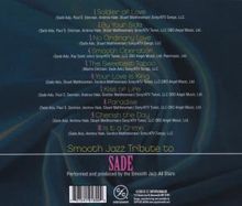 Smooth Jazz All Stars: Smooth Jazz Tribute To Sade, CD