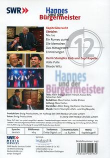 Hannes und der Bürgermeister 12, DVD