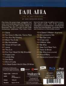 Paul Anka: Live In Switzerland 2011, Blu-ray Disc