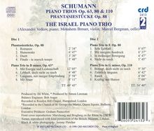 Robert Schumann (1810-1856): Klaviertrios Nr.1-3, CD