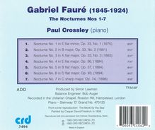 Gabriel Faure (1845-1924): Sämtliche Klavierwerke Vol.1, CD