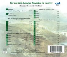 The Scottish Baroque Ensemble - Ensemble in Concert, CD