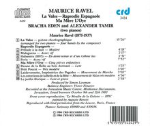 Maurice Ravel (1875-1937): Klavierwerke zu 4 Händen, CD