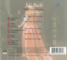 Johann Christian Bach (1735-1782): Cembalosonaten op.17 Nr.2,3,5, CD