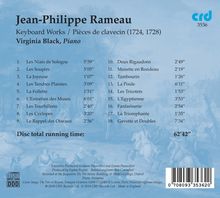 Jean Philippe Rameau (1683-1764): Pieces de Clavecin, CD