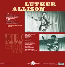 Luther Allison: Montreux 1976 (180g) (Red Vinyl), LP