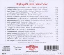 Nimbus Sampler - Highlights from Prima Voce, CD