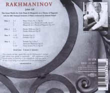 Sergej Rachmaninoff (1873-1943): Die großen Klavierwerke, 4 CDs