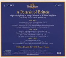 Benjamin Britten (1913-1976): A Portrait of Benjamin Britten, 3 CDs