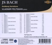 Johann Sebastian Bach (1685-1750): Goldberg-Variationen BWV 988, CD