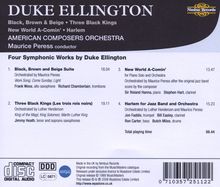 Duke Ellington (1899-1974): 4 Symphonic Works, CD