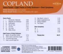 Aaron Copland (1900-1990): 8 Poems of Emily Dickinson, CD