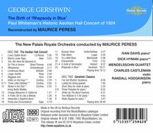 George Gershwin - The Birth of "Rhapsody in Blue" (Paul Whiteman's Historic Aeolian Hall Concert of 1924), 2 CDs