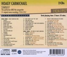 Hoagy Carmichael (1899-1981): Stardust (51 Mono Recordings 1924 - 1957), 2 CDs