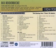Bix Beiderbecke (1903-1931): Young Man With A Horn: His 52 Finest, 2 CDs