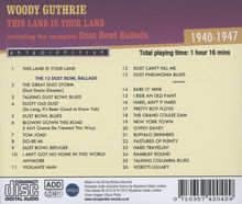 Woody Guthrie: This Land Is Your Land / Dust Bowl Ballads, CD
