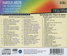 Harold Arlen: That Old Arlen Magic, 2 CDs