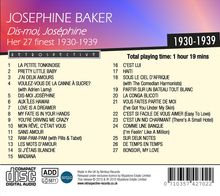 Josephine Baker: Dis-Moi, Josephine, CD