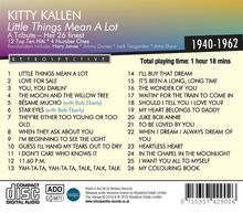 Kitty Kallen: Little Things Mean A Lot, CD