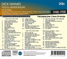 Dick Haymes (1918-1980): You'll Never Know: His 53 Finest, 2 CDs