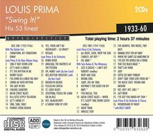 Louis Prima (1910-1978): Swing it!: His 53 Finest, 2 CDs