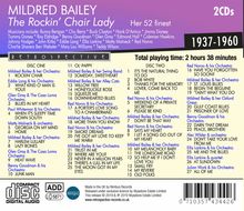 Mildred Bailey (1907-1951): The Rockin' Chair Lady, 2 CDs