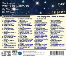 The Songs Of Walter Donaldson: My Blue Heaven: His 52 Finest, 2 CDs