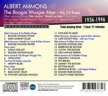 Albert Ammons (1907-1949): The Boogie Woogie Man: His 23 Finest, CD