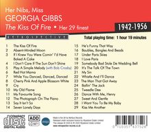 Georgia Gibbs: The Kiss Of Fire, CD