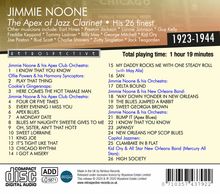 Jimmie Noone (1895-1944): The Apex Of Jazz Clarinet: His 26 Finest, CD