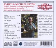 Michael Haydn (1737-1806): Concertino für Horn &amp; Orchester D-Dur, CD