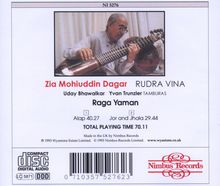 Ustad Zia Mohiuddin Dagar: Raga Yaman, CD