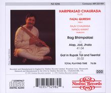 Hariprasad Chaurasia: Rag Bhimpalasi, CD