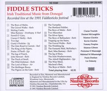 Fiddle Sticks: Irish Traditional Music, CD