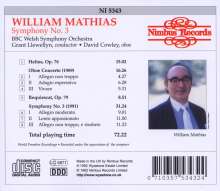 William Mathias (1934-1992): Symphonie Nr.3, CD