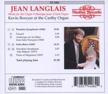Jean Langlais (1907-1991): Orgelwerke, CD