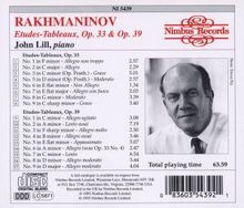 Sergej Rachmaninoff (1873-1943): Etudes-Tableaux op.33 &amp; op.39, CD