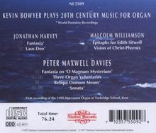 Peter Maxwell Davies (1934-2016): Orgelwerke, CD