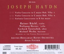 Joseph Haydn (1732-1809): Violinkonzerte H7a Nr.1 &amp; 4, CD