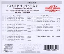 Joseph Haydn (1732-1809): Symphonien Nr.40-54, 5 CDs